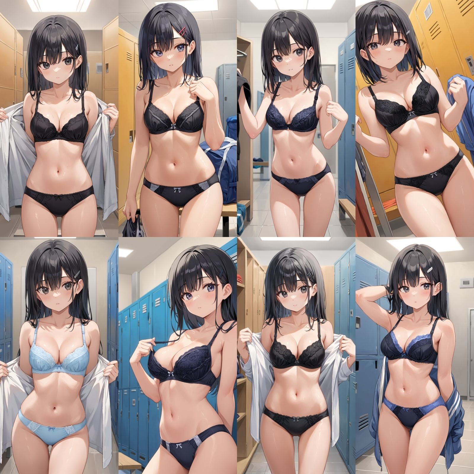 女友達に女子更衣室に来てと言われた【500枚】 サンプル1ページ目