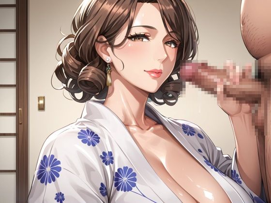 爆乳Hカップ女将、ご奉仕射精サービスでおもてなし サンプル1ページ目