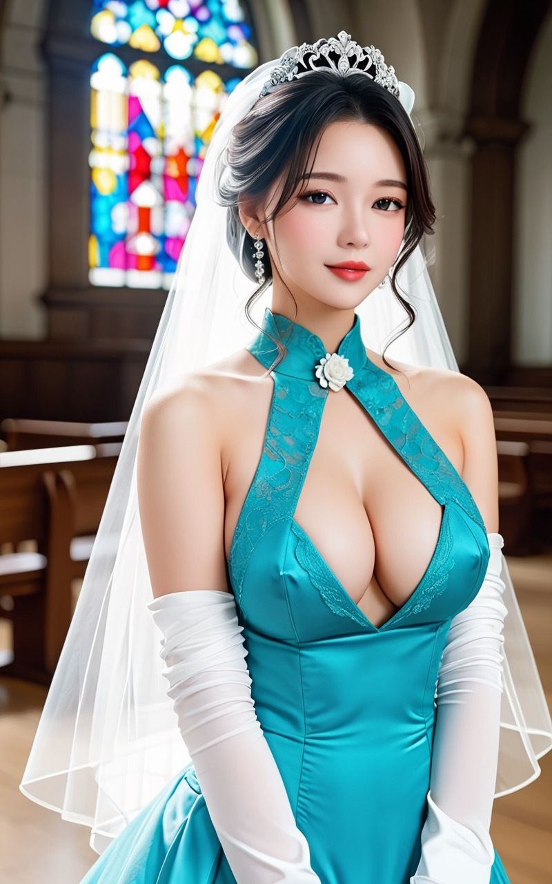 かわいいHな花嫁 サンプル1ページ目