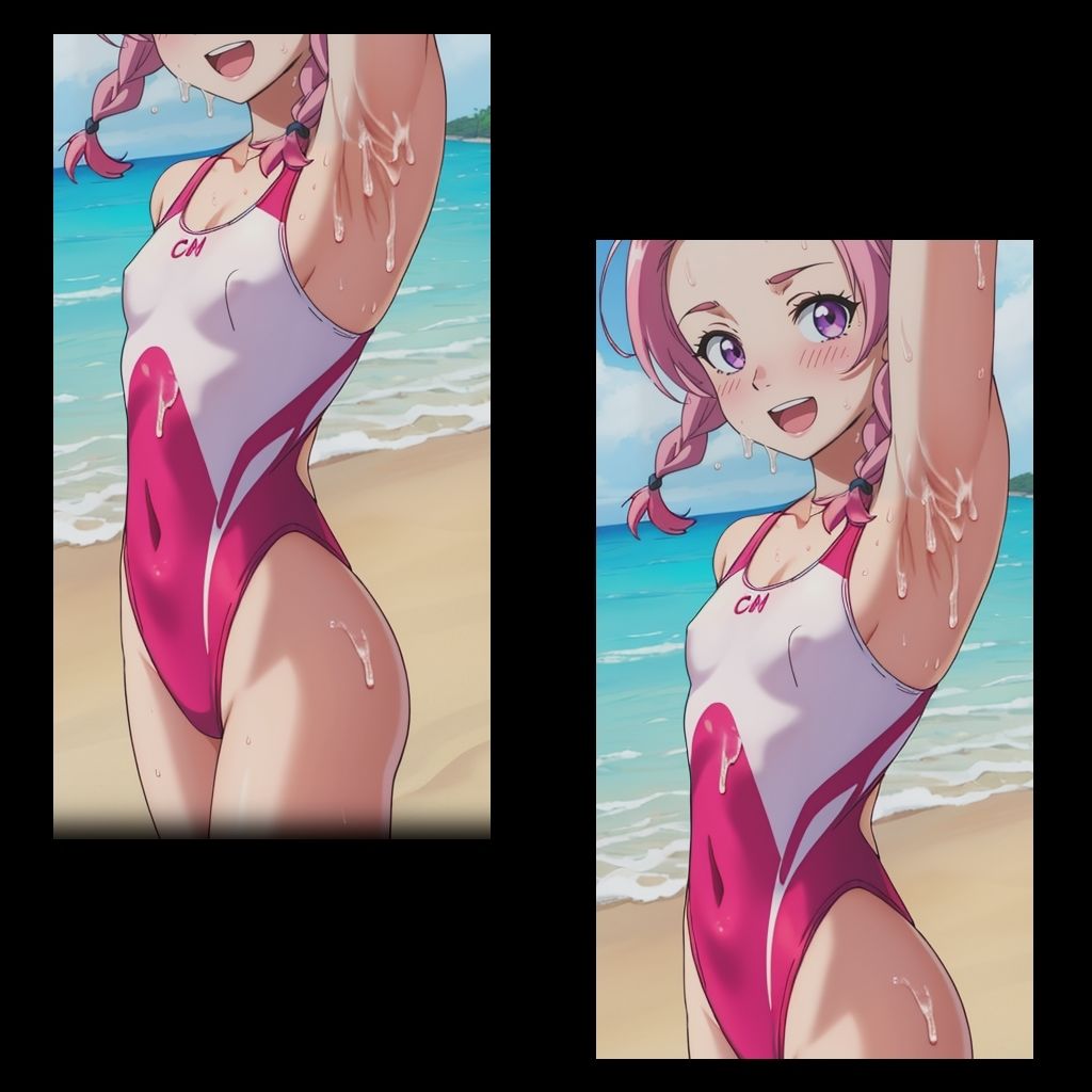 常夏少女 腋射 詰め合わせ サンプル2ページ目