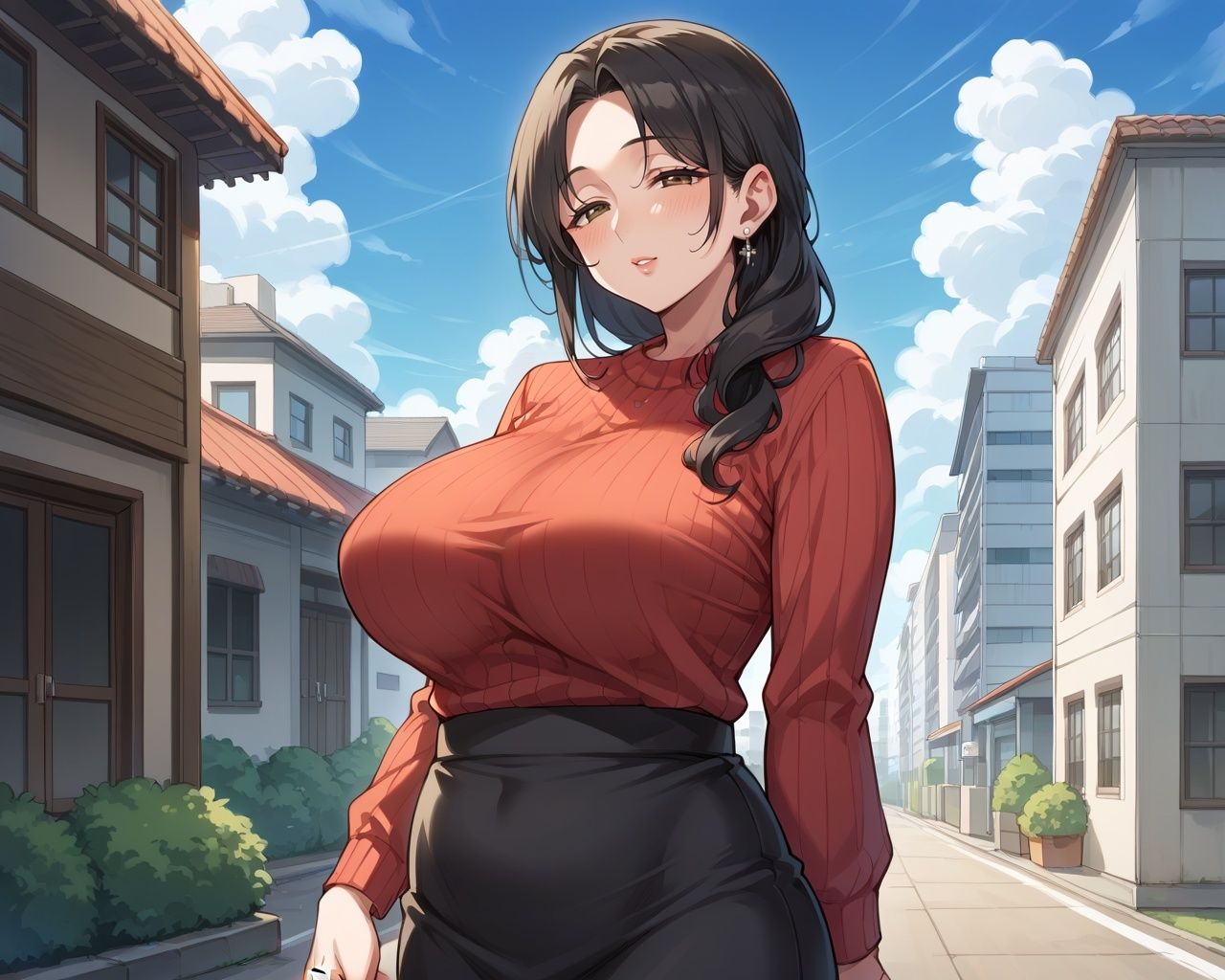母さんは手軽な性処理オカズ サンプル1ページ目