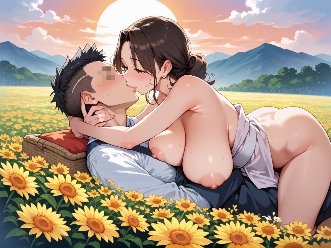 爆乳隣人妻は今日も性欲全開 サンプル3ページ目