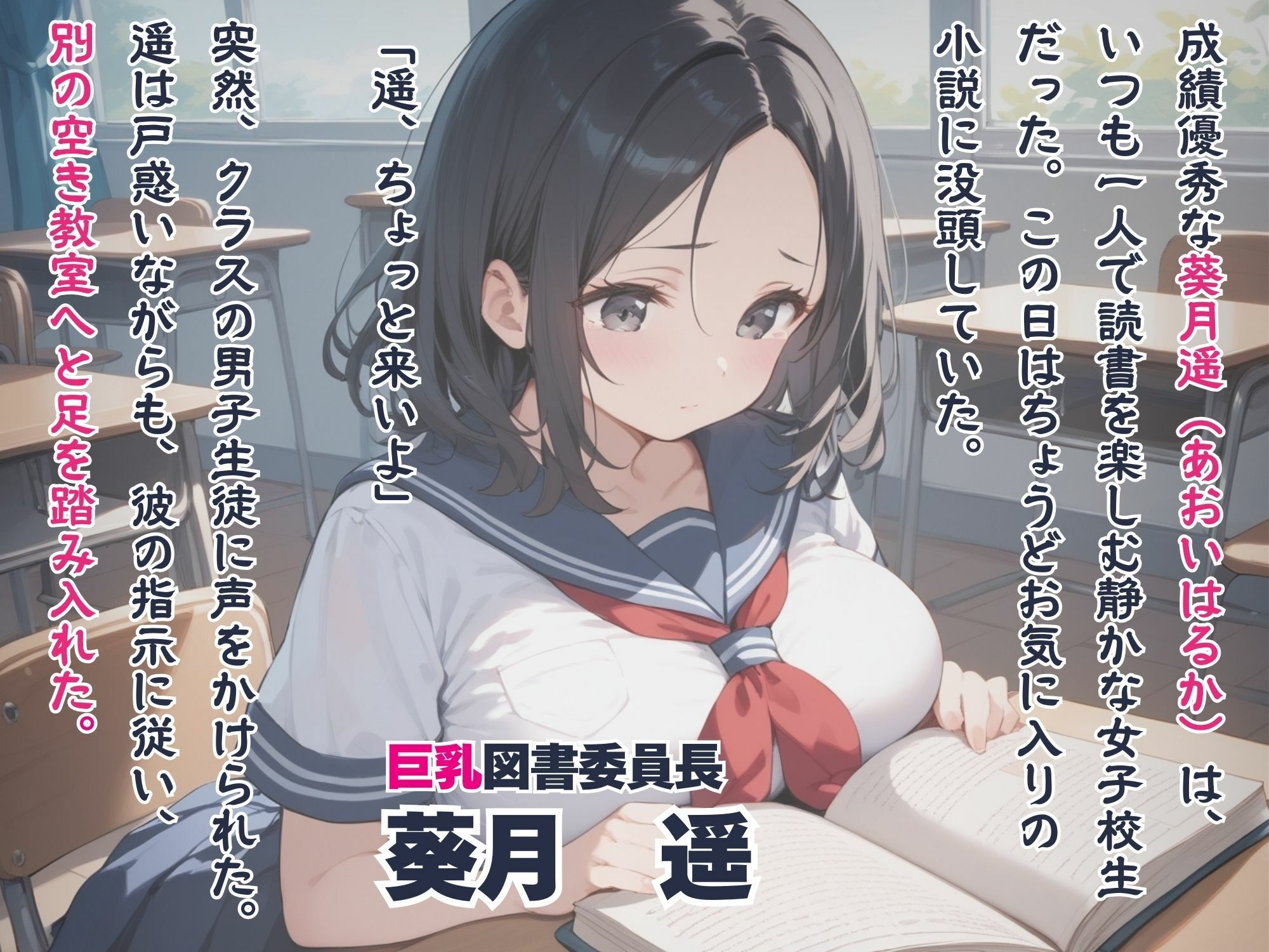 図書委員長の処女強奪 快楽堕ち妊娠腹ボテSEX サンプル1ページ目