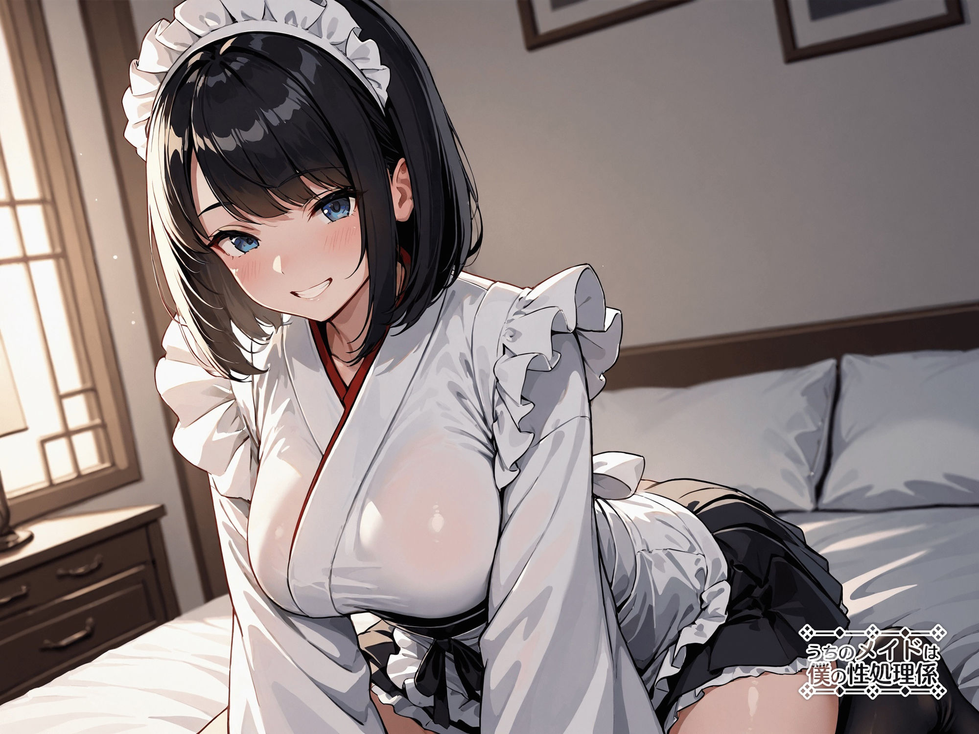 うちのメイドは僕の性処理係1 サンプル3ページ目