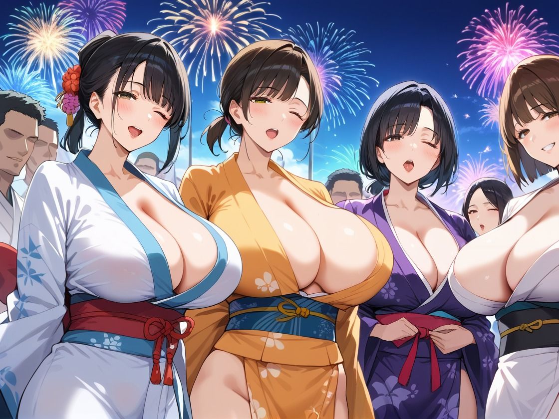 子持ちなのに孕ませ放題 巨乳人妻ハーレム サンプル3ページ目