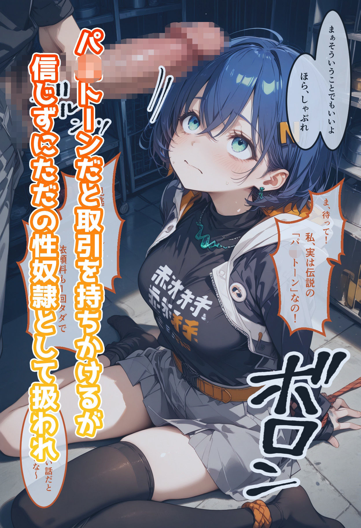 リ◯のいちばん長い日〜レ●プされてるのに助けてくれないお兄ちゃん〜 サンプル3ページ目