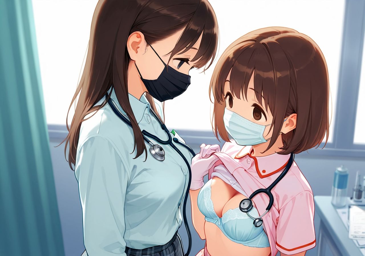 無防備な女子校生にえろ〜い健康診断を実施してみた サンプル4ページ目