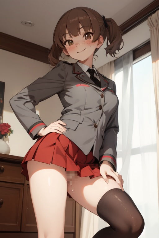 虹かけ誌 ガールズ＆パンツァー イラスト集19 アリサ 見てタカシ、これが私のフルスペックなのよ！ サンプル3ページ目
