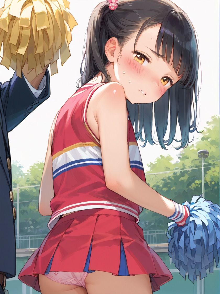 チア部ゆいちゃんを中出し大量種付けプレス サンプル3ページ目