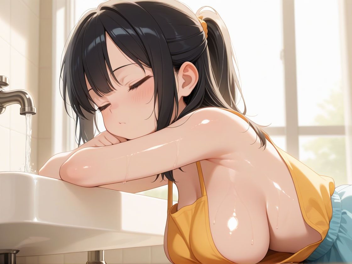ミニマム巨乳の妹の無防備ハミ乳の挑発に負けた俺 サンプル10ページ目