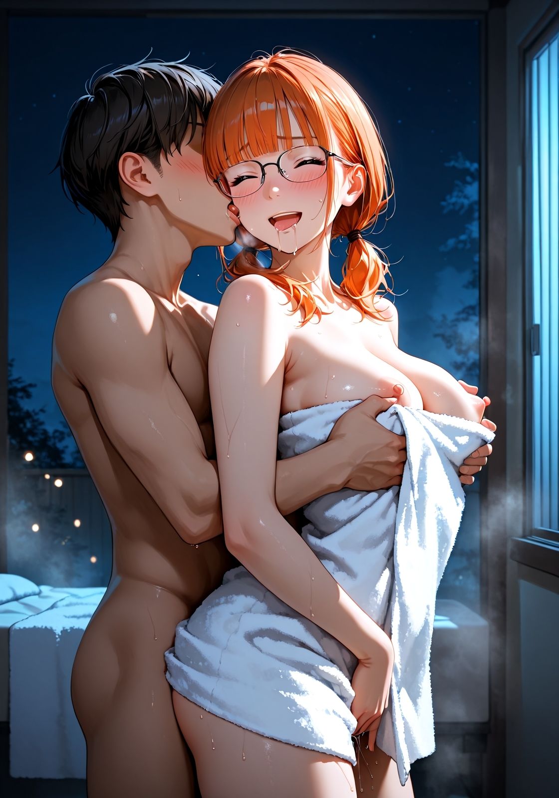次、お風呂いいよ 〜今が一番エロいまである〜 サンプル4ページ目