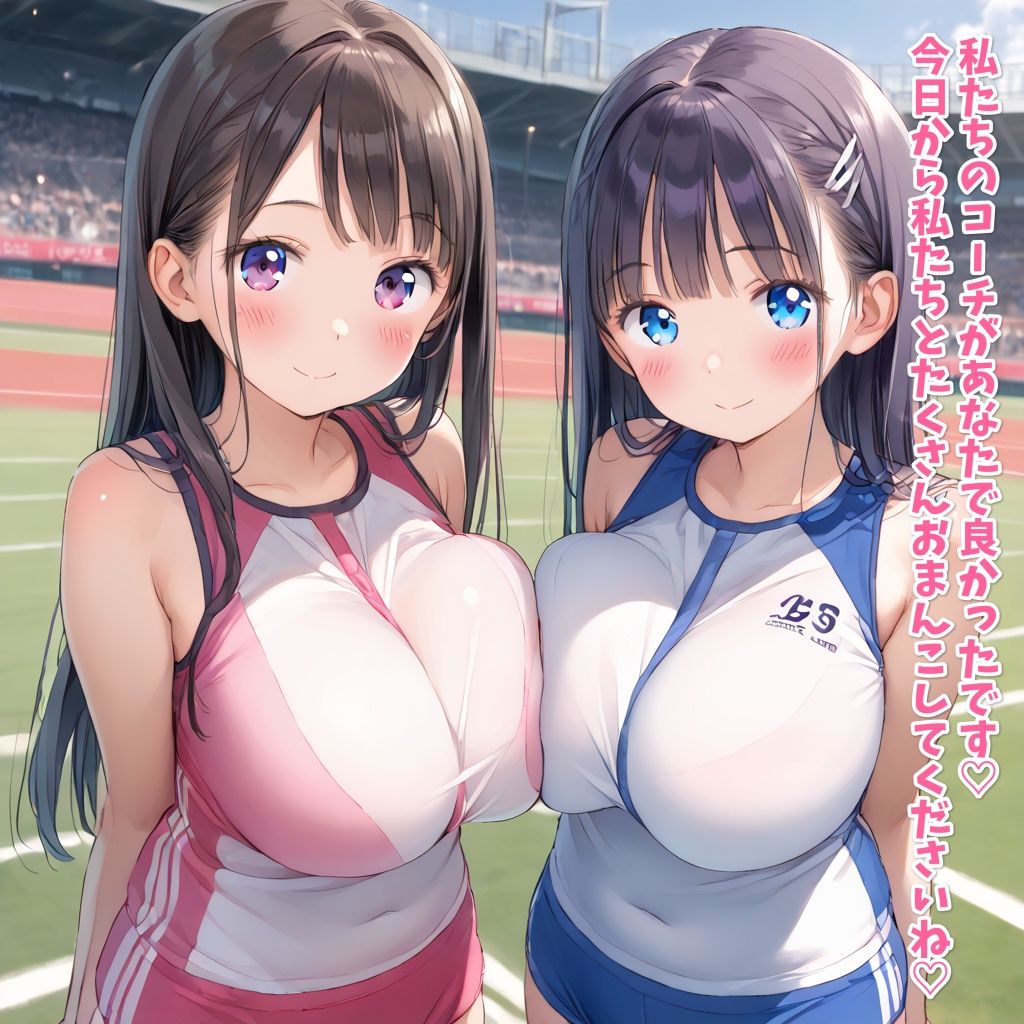陸上部のJKとハーレムおまんこ サンプル5ページ目