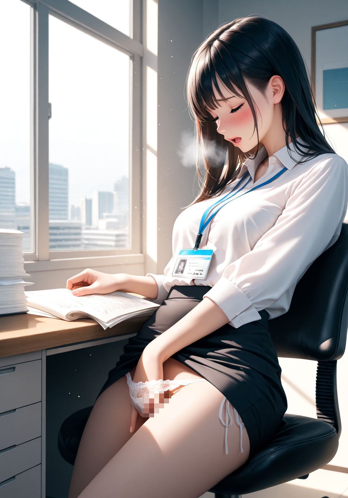 先輩・・・？  〜オナってます？〜 サンプル1ページ目