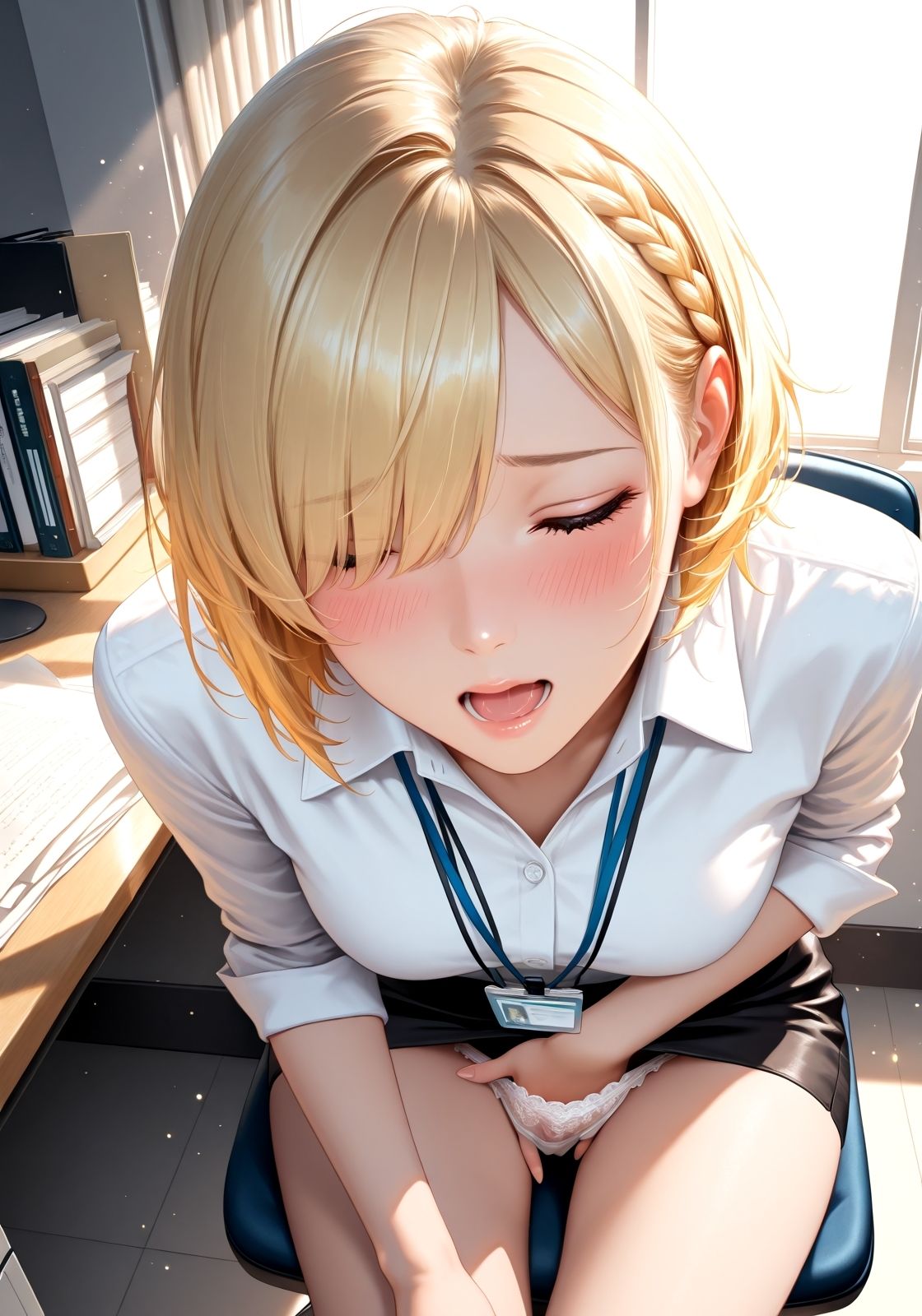 先輩・・・？  〜オナってます？〜 サンプル9ページ目