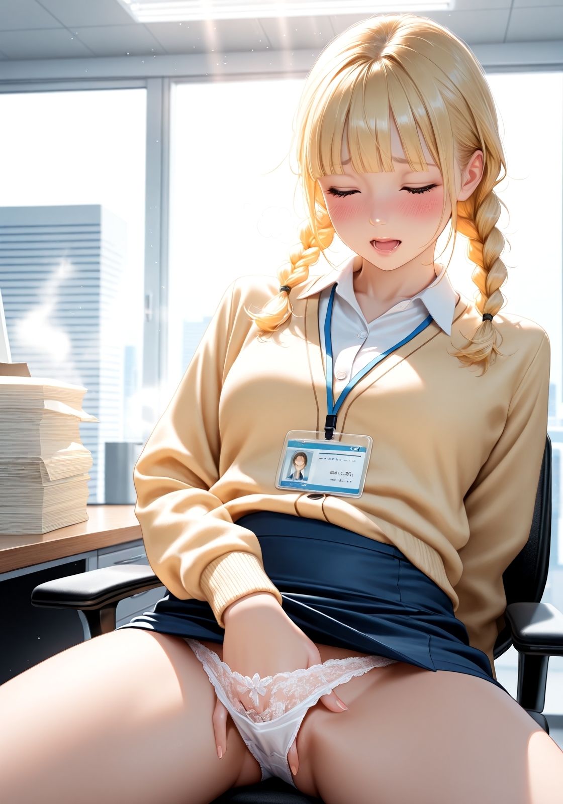 先輩・・・？  〜オナってます？〜 サンプル10ページ目