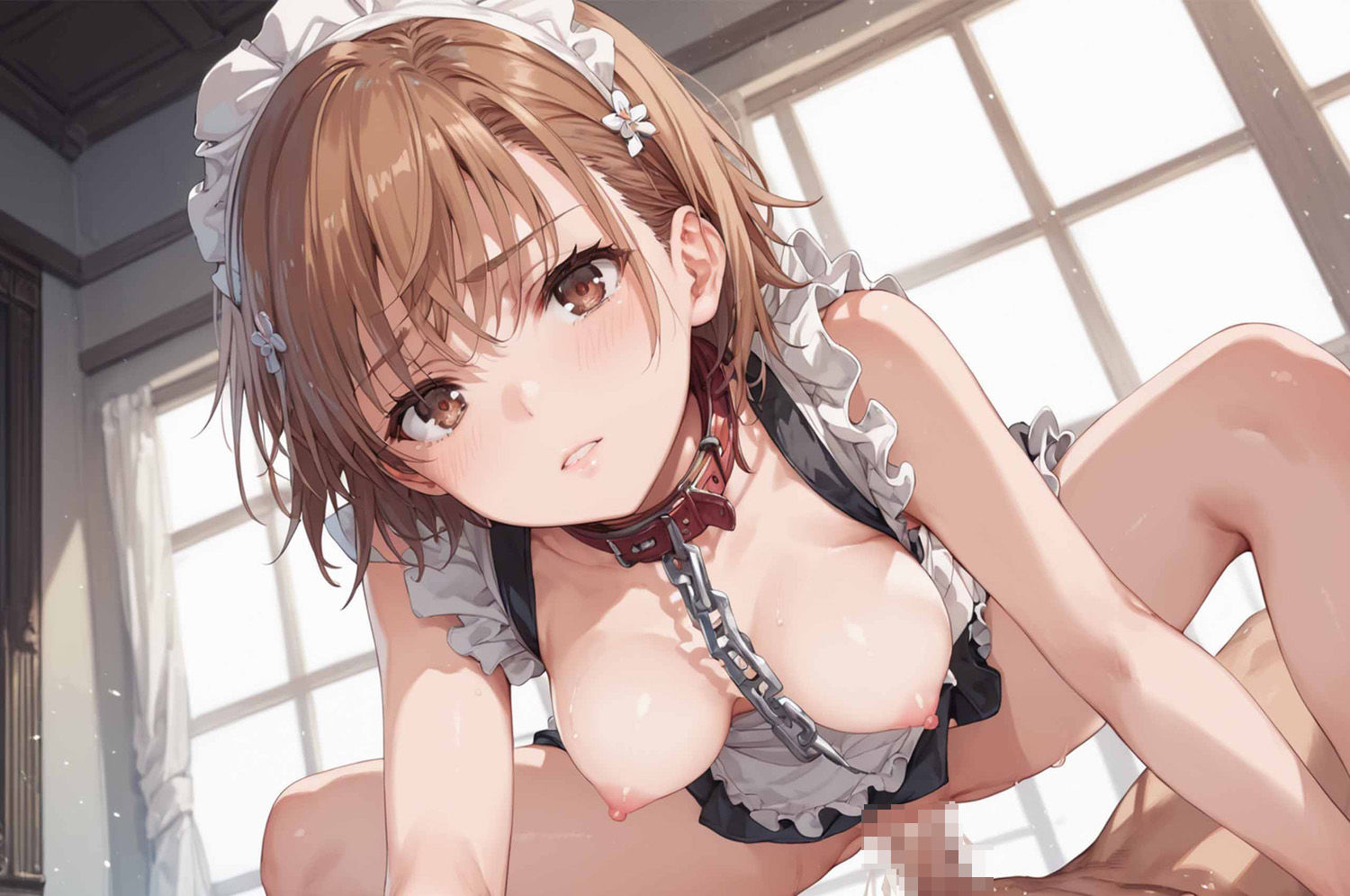 監禁調教された御坂美琴 サンプル4ページ目