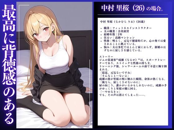 『人妻寝取られ 絶頂快感セックス』〜4人の美女の一晩の過ち。もう止められない〜 サンプル3ページ目