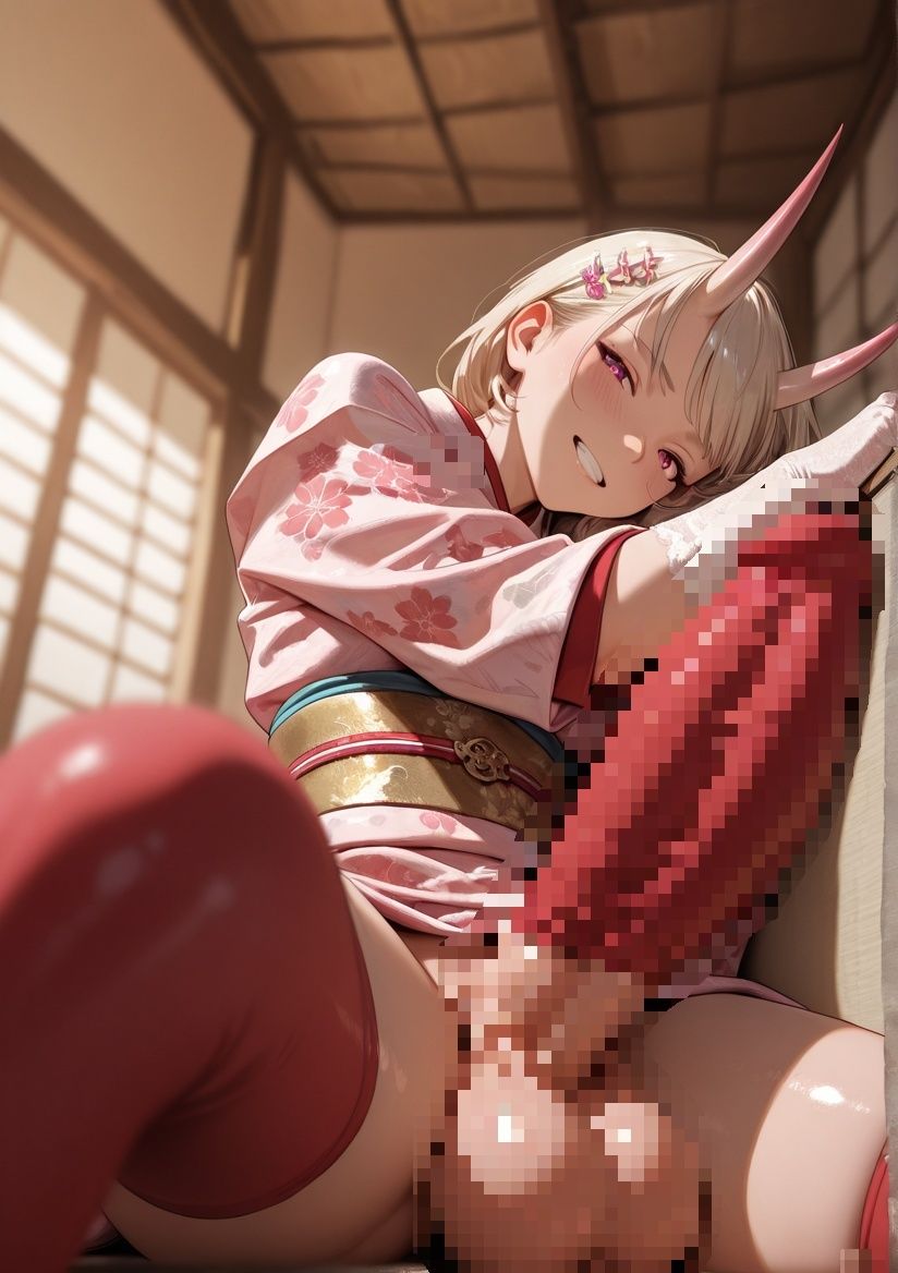 ふたなりコスプレ写真集 鬼編 サンプル6ページ目