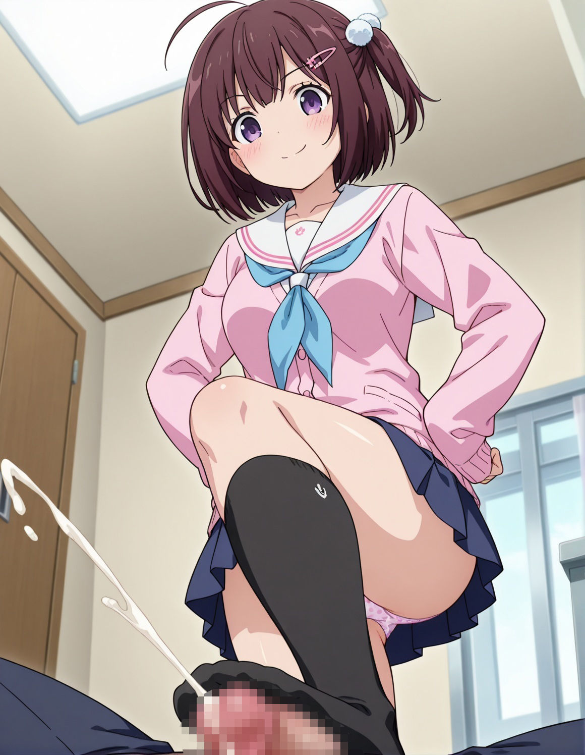 【236枚】ロレカのエロい足コキで大量射精したいっ！【オリジナル】［236 photos］ I want to ejaculate a lot with Roreka erotic footjob！ ［Original］ サンプル5ページ目