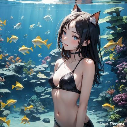猫耳水族館 サンプル2ページ目