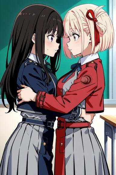 リ◯リスの2人が百合プレイ サンプル3ページ目
