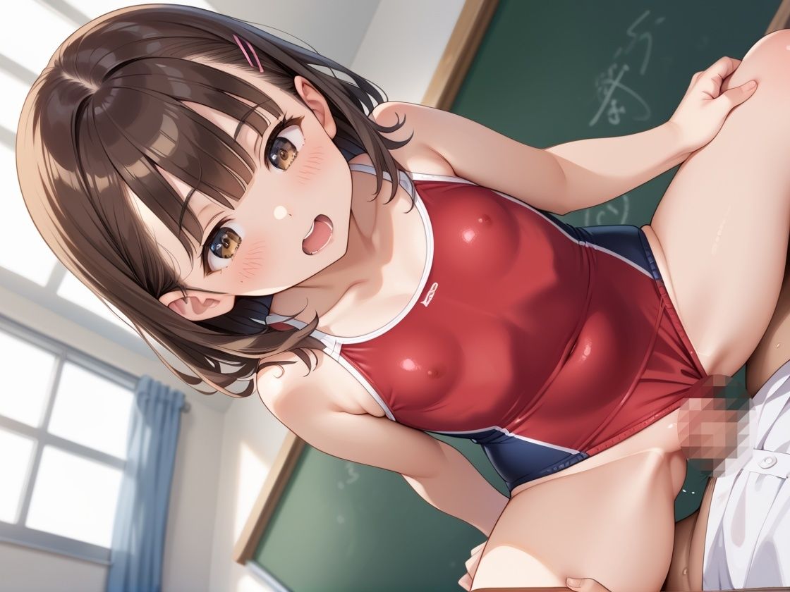泳ぐより孕ませて？水泳部女子の裏の顔 サンプル7ページ目