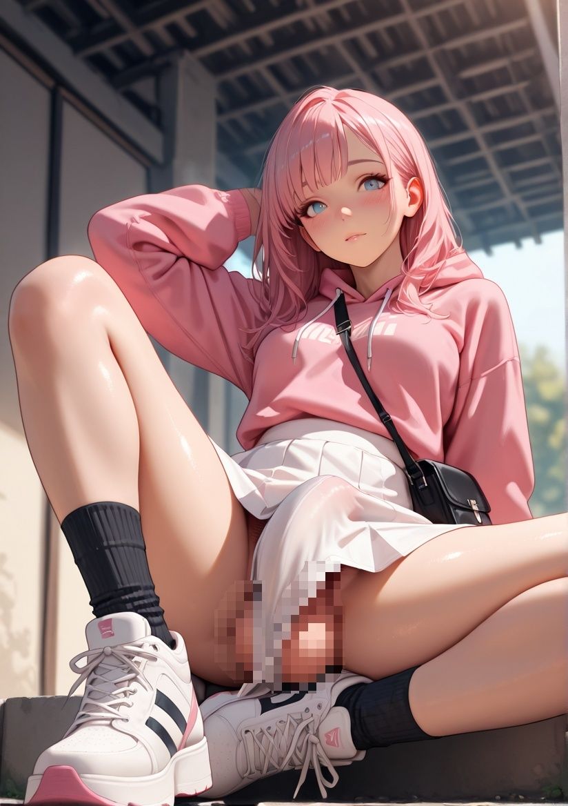 ふたなりコスプレ写真集 私服編 サンプル6ページ目