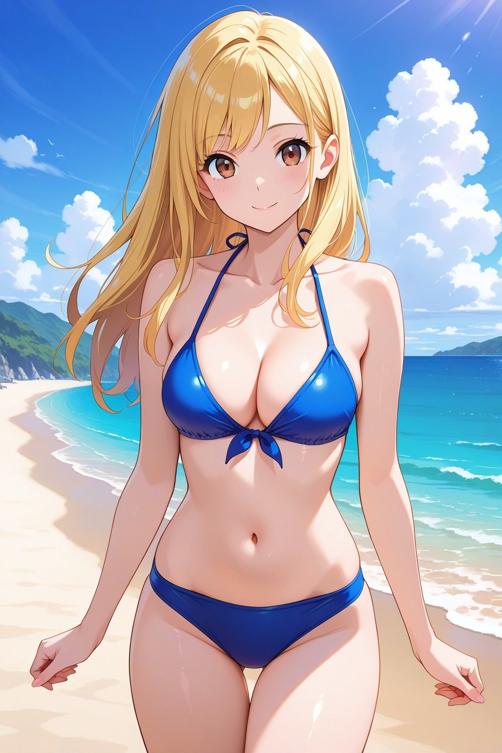 太陽とビキニとS〇X サンプル9ページ目