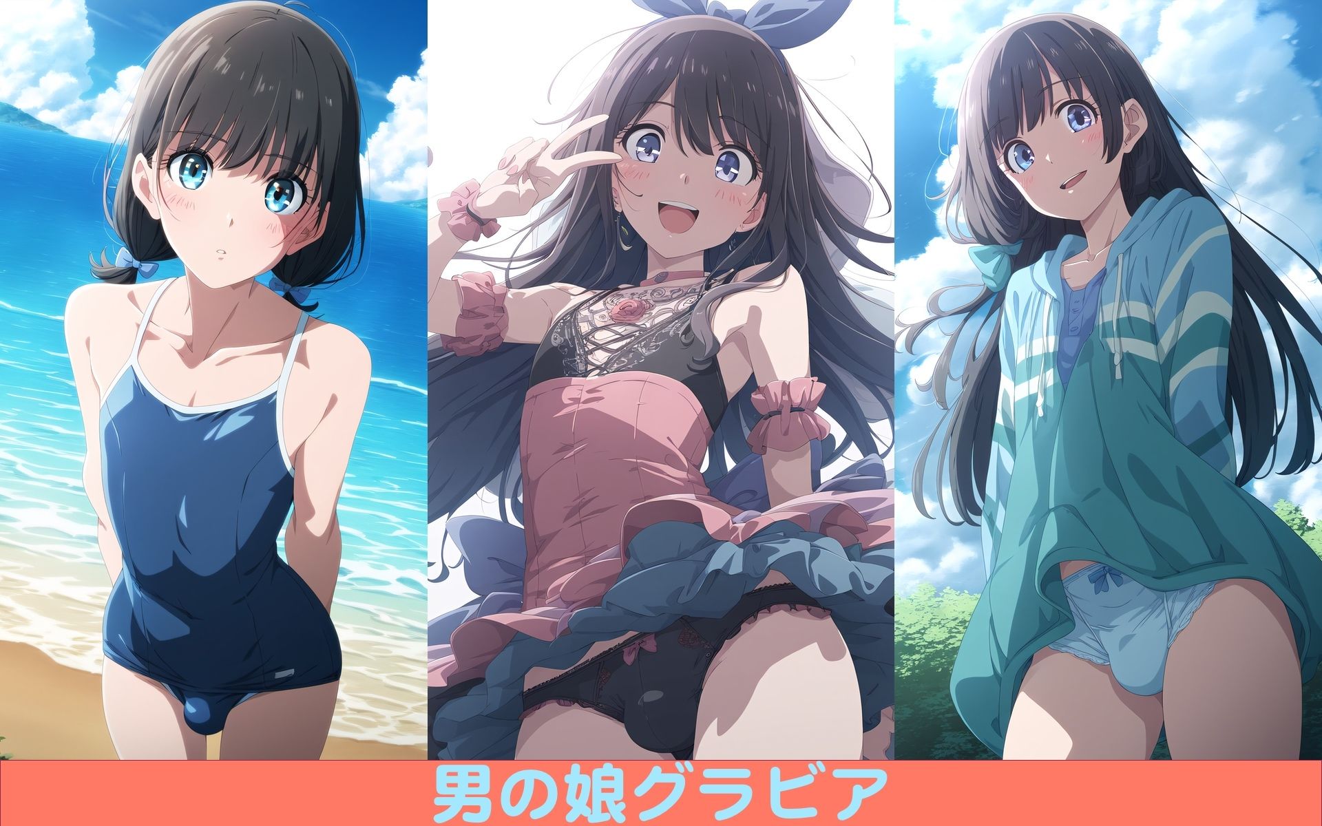 男の娘通信第6号【500枚】 サンプル1ページ目
