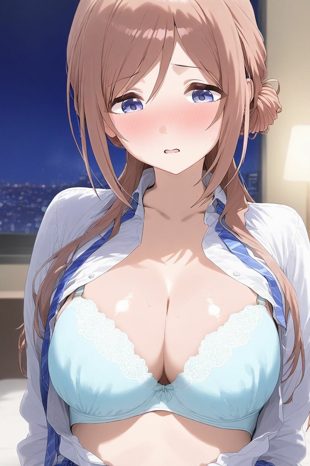 オフパコ枕営業  姫〇莉波 サンプル1ページ目