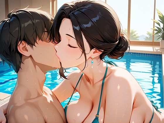 人妻寝取り倶楽部 リゾートプールで出会った爆乳人妻を寝取る サンプル5ページ目