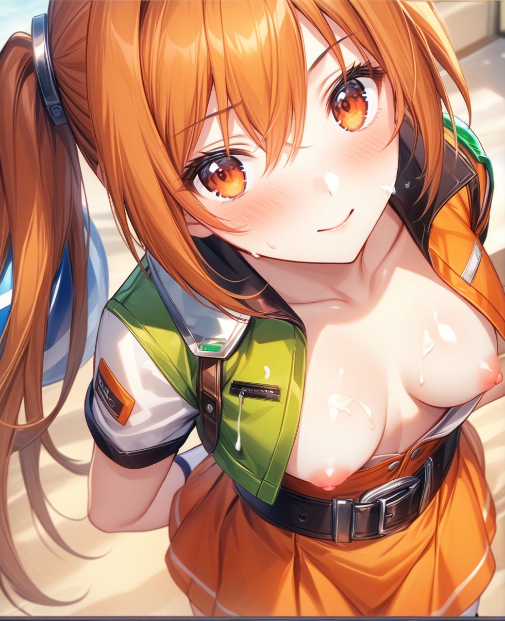 美少女羞恥 白濁デコレ・エステル・ブラ〇ト（空の軌跡） サンプル1ページ目