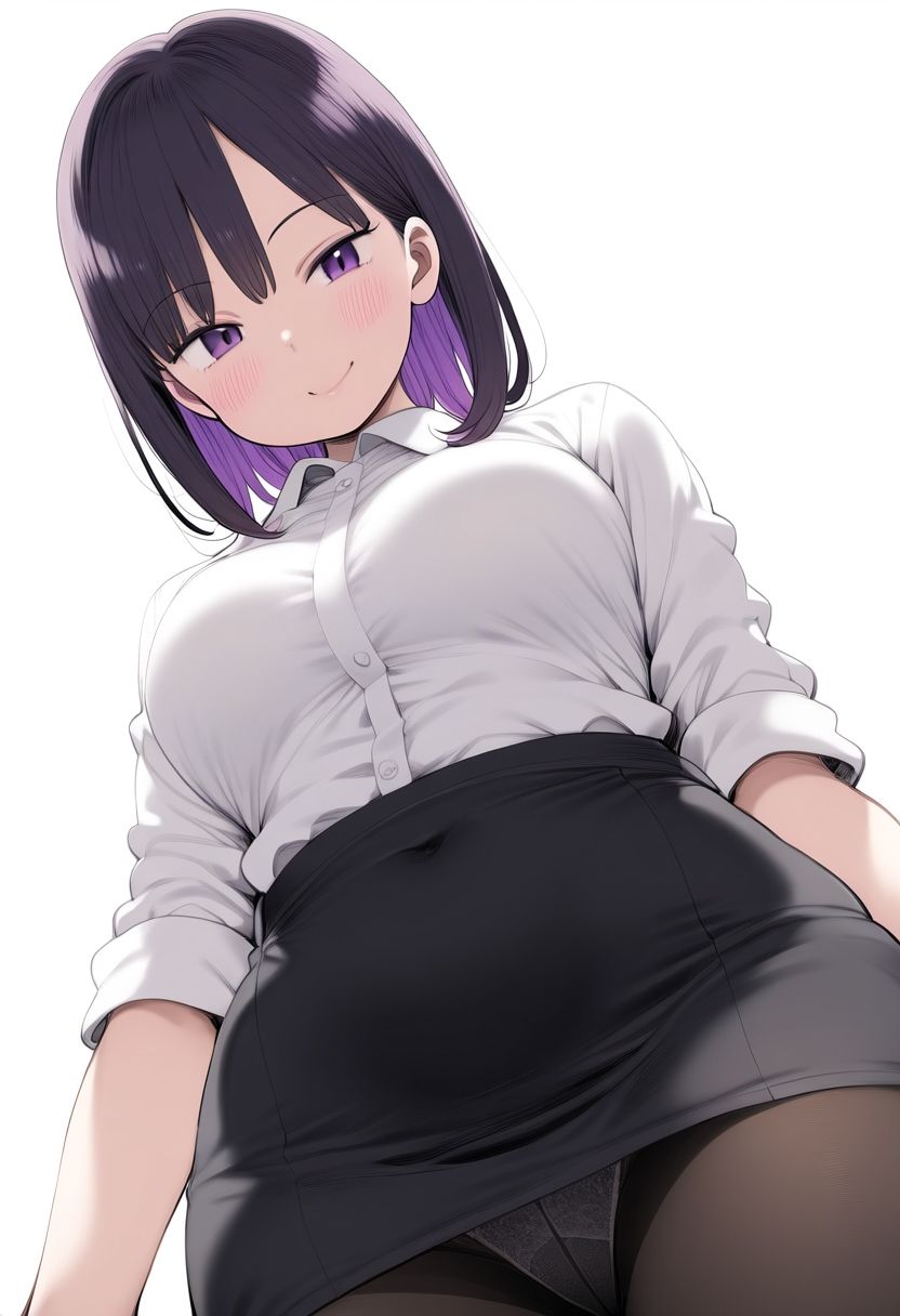 あ〜ん？あまあま女上司 せいしょり室 サンプル1ページ目