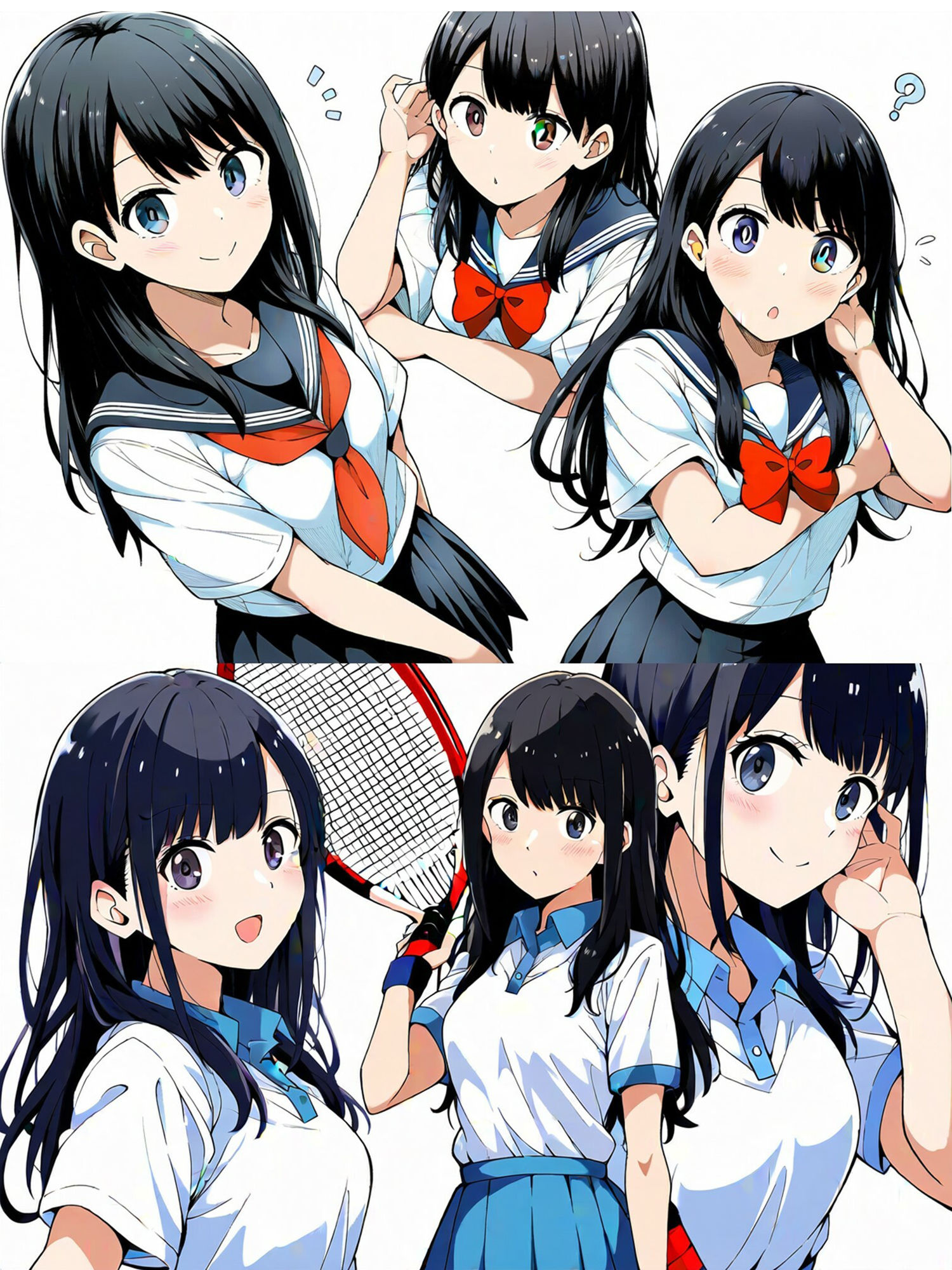 彼女が好きすぎて妄想がとまりません サンプル3ページ目