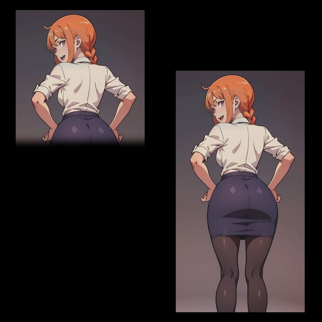 尻ガール サンプル2ページ目