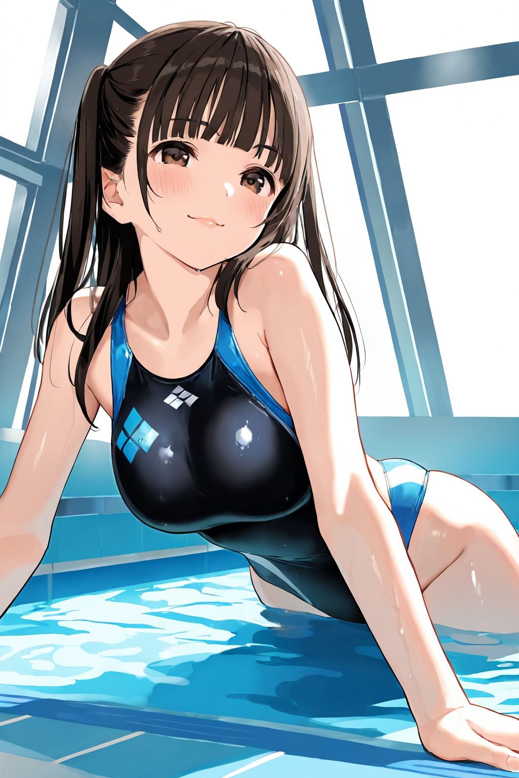 弟の巨乳の元カノを水着撮影と言って呼び出してみた サンプル5ページ目