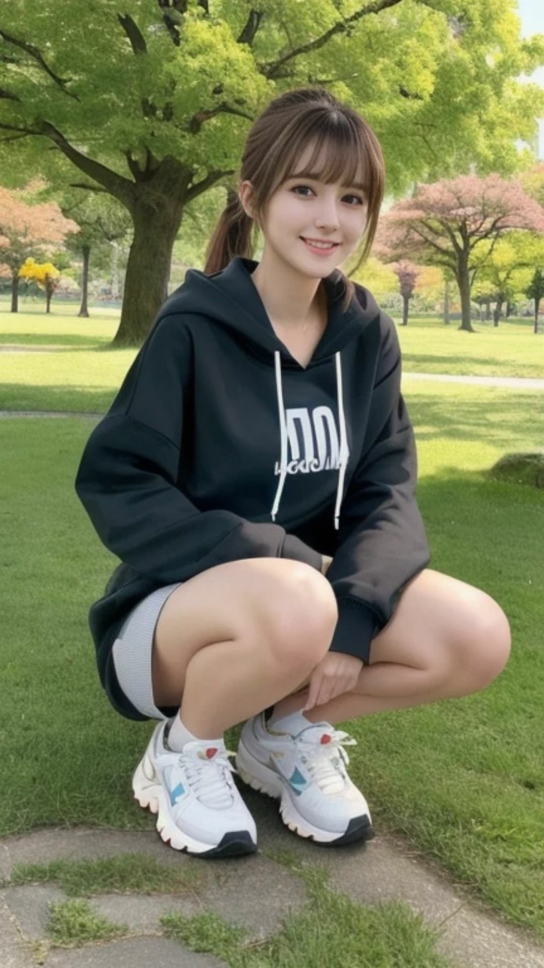 ポニテとショーパン サンプル1ページ目