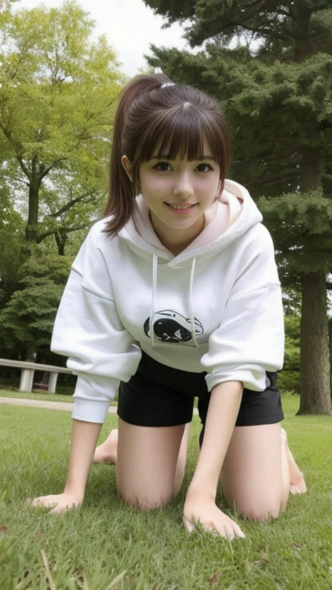 ポニテとショーパン サンプル3ページ目