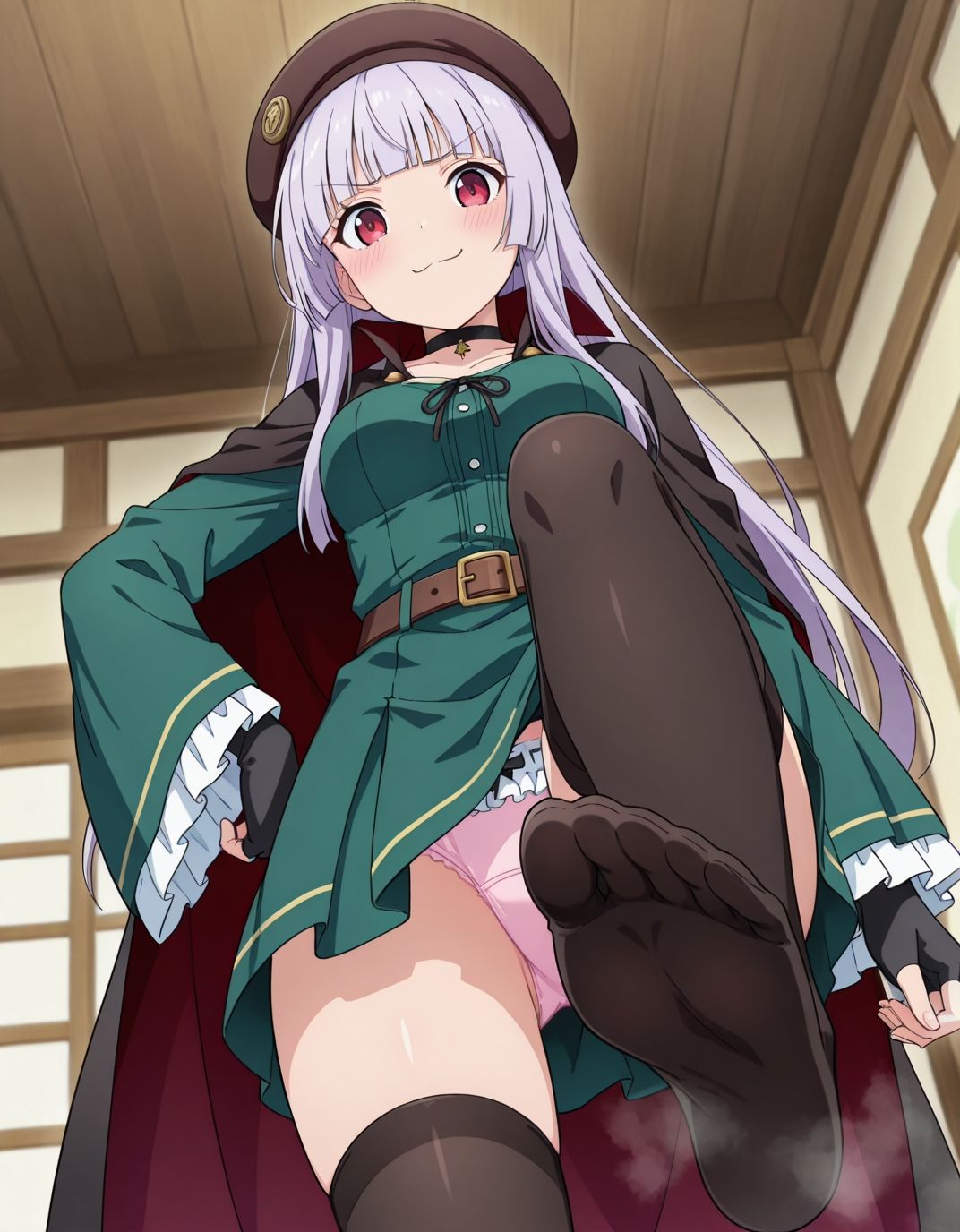 【236枚】エルシー・クローネのエロい足コキで大量射精したいっ！【オリジナル】［236 photos］ I want to ejaculate a lot with Elsie Krone erotic footjob！ ［Original］ サンプル2ページ目