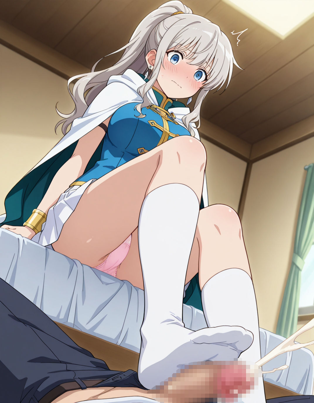 【206枚】ルビナ・ロイヴェリクのエロい足コキで大量射精したいっ！【オリジナル】［206 photos］ Rubina Roivelik sexy footjob will make you cum a lot！ ［Original］ サンプル4ページ目
