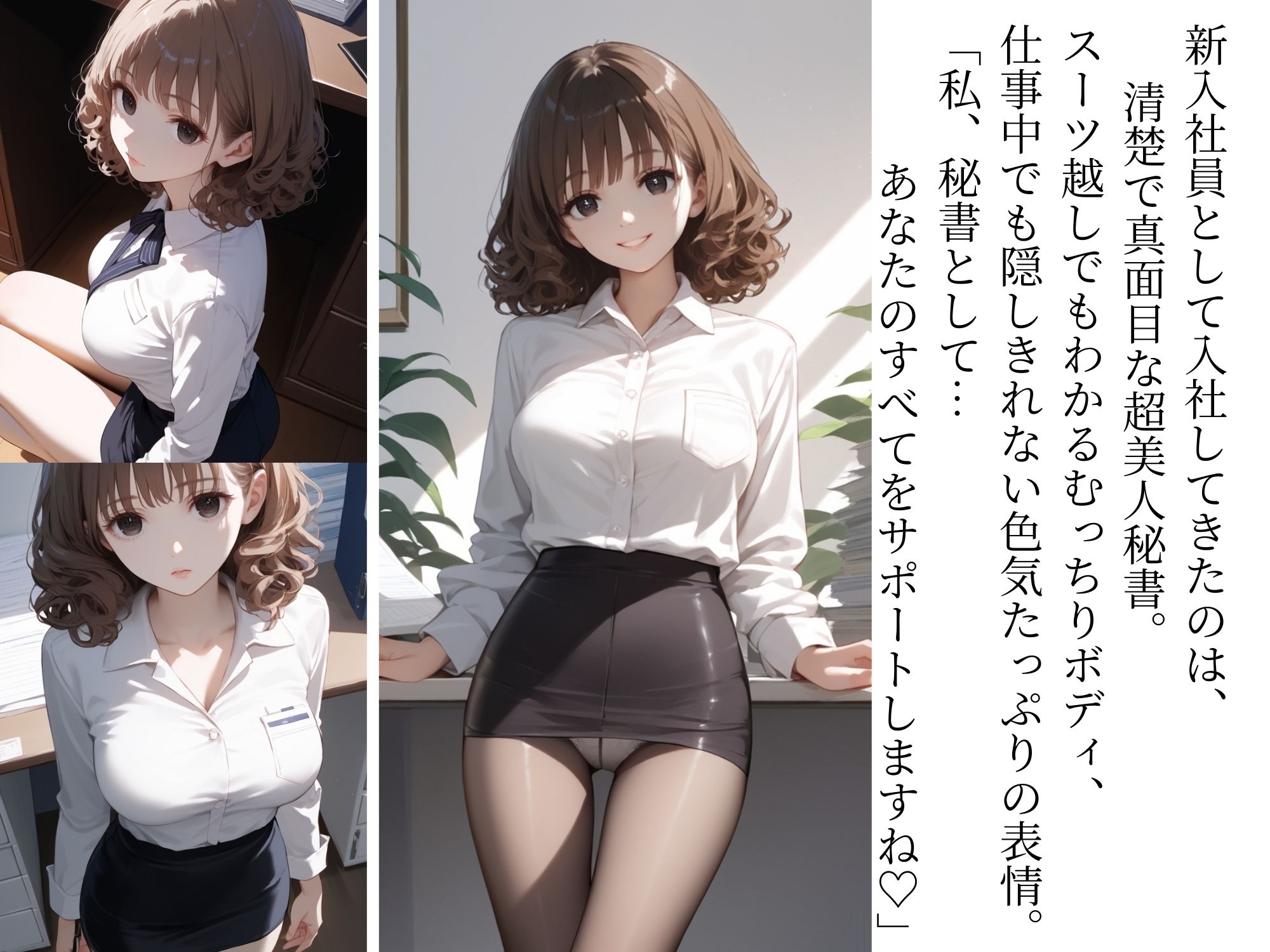 【社外秘】「ご要望があれば、なんでも…？」淫らな秘書の濃厚ご奉仕 サンプル1ページ目