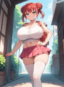 生意気な爆乳メス〇キを催●でわからておもちゃにする サンプル1ページ目
