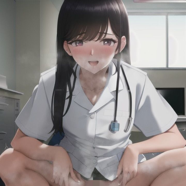 えっちな女医さんがいる病院  黒髪ちゃん編 サンプル5ページ目