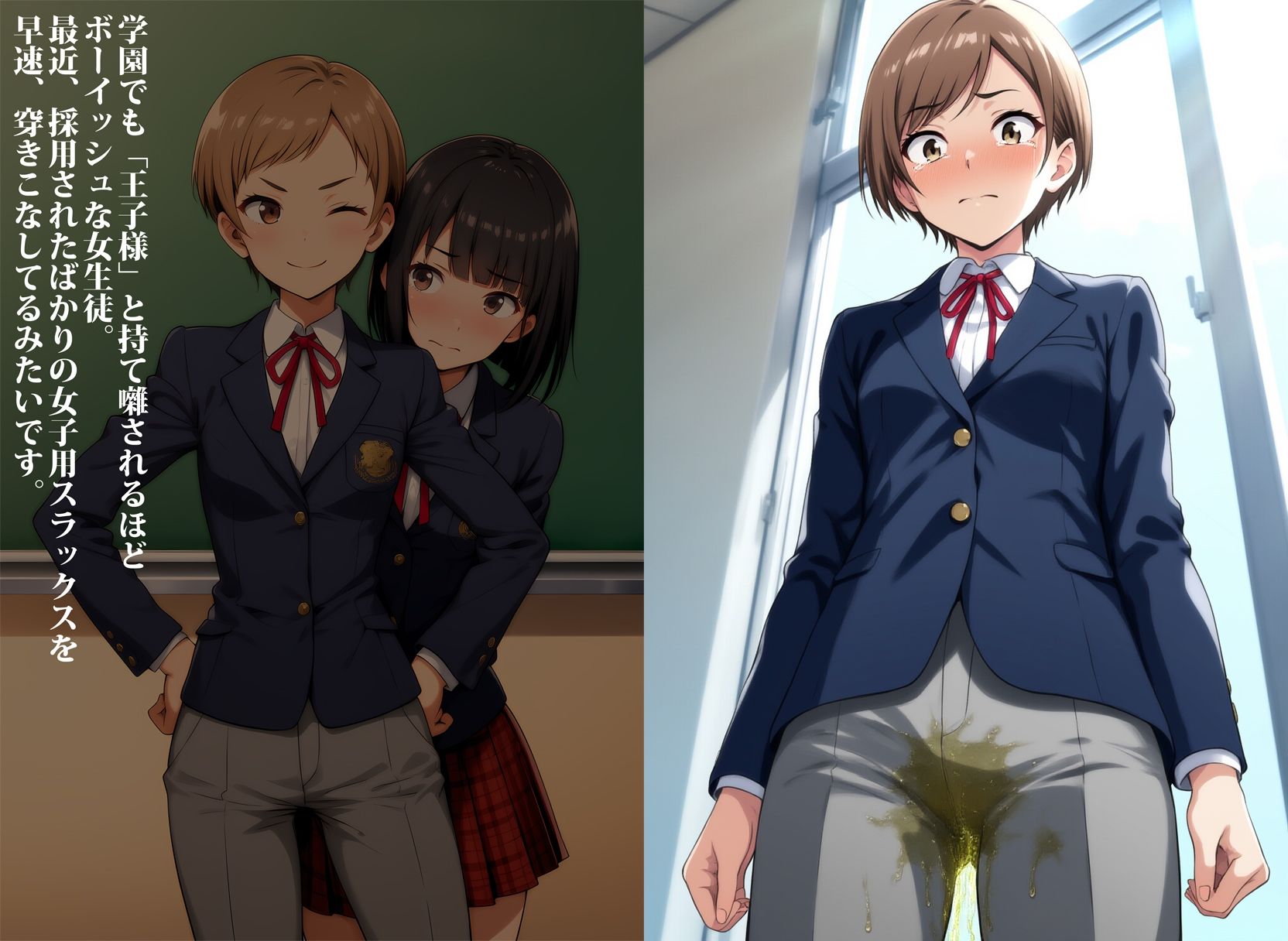 ピタパンスタイル失禁 サンプル1ページ目