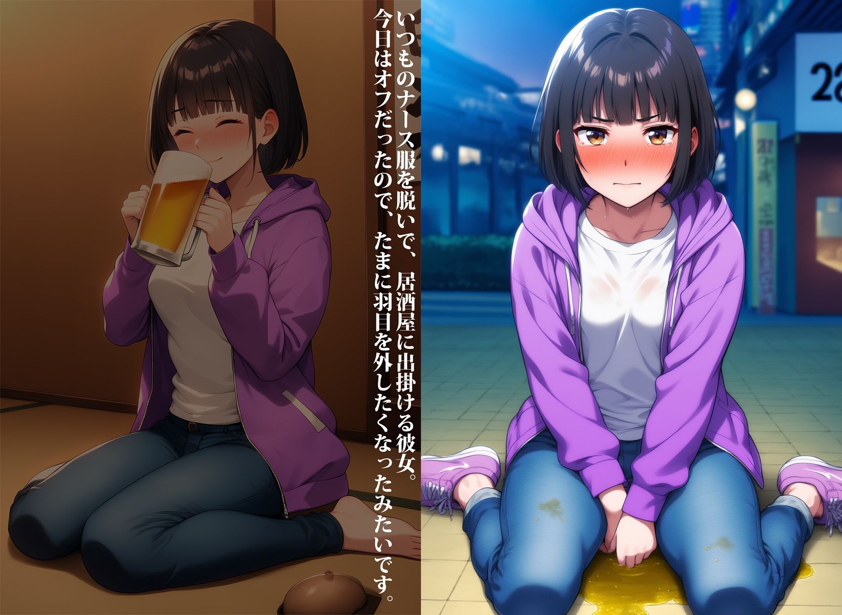 ピタパンスタイル失禁 サンプル5ページ目