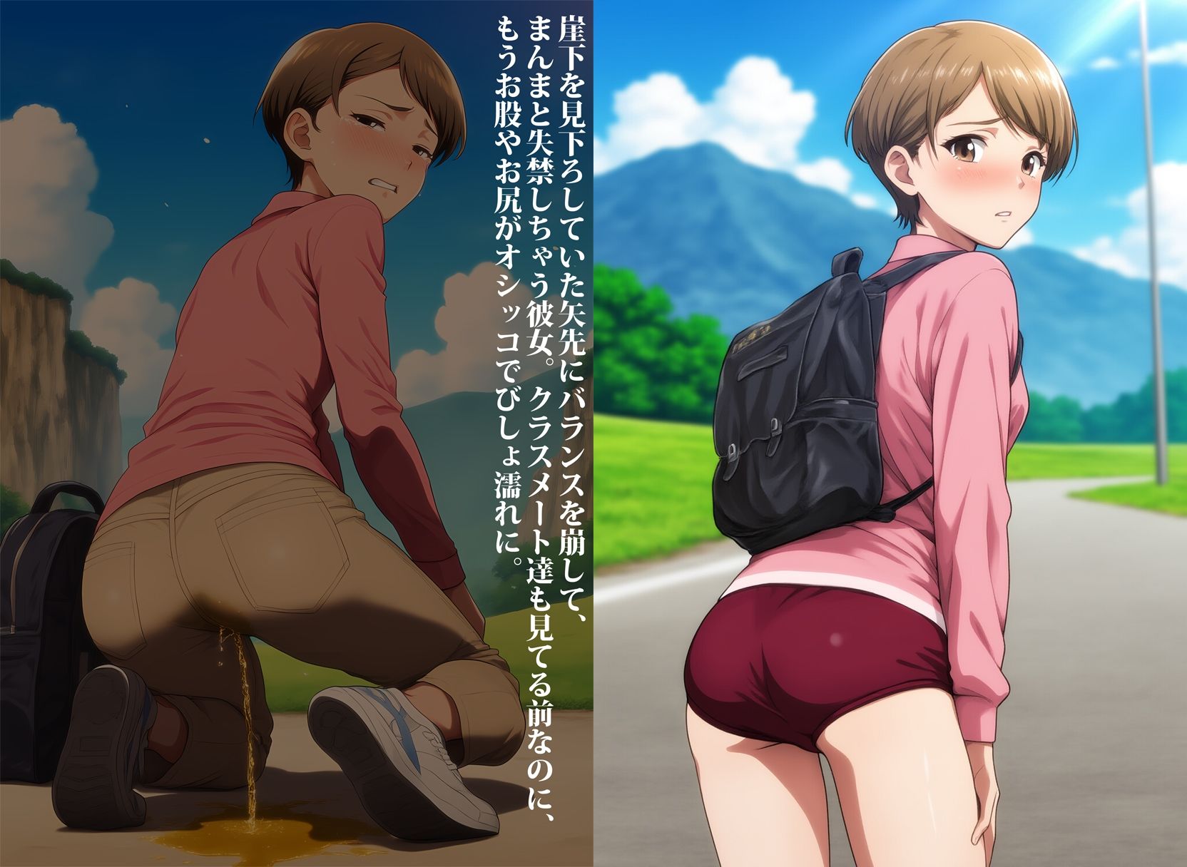 ピタパンスタイル失禁 サンプル6ページ目