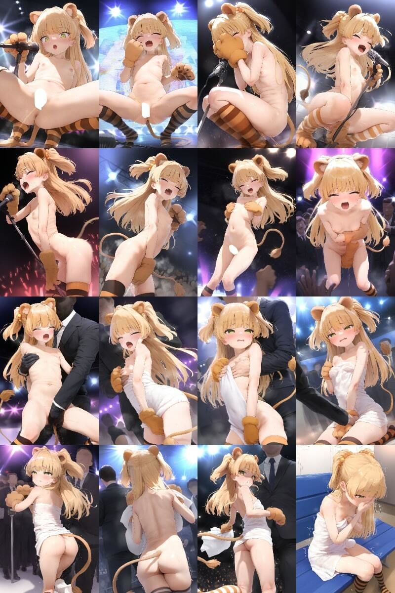 【500枚】催●＆解除〜ステージで放尿裸踊りライブ→催●解除でアイドル生命終了〜城ヶ崎莉嘉 サンプル10ページ目