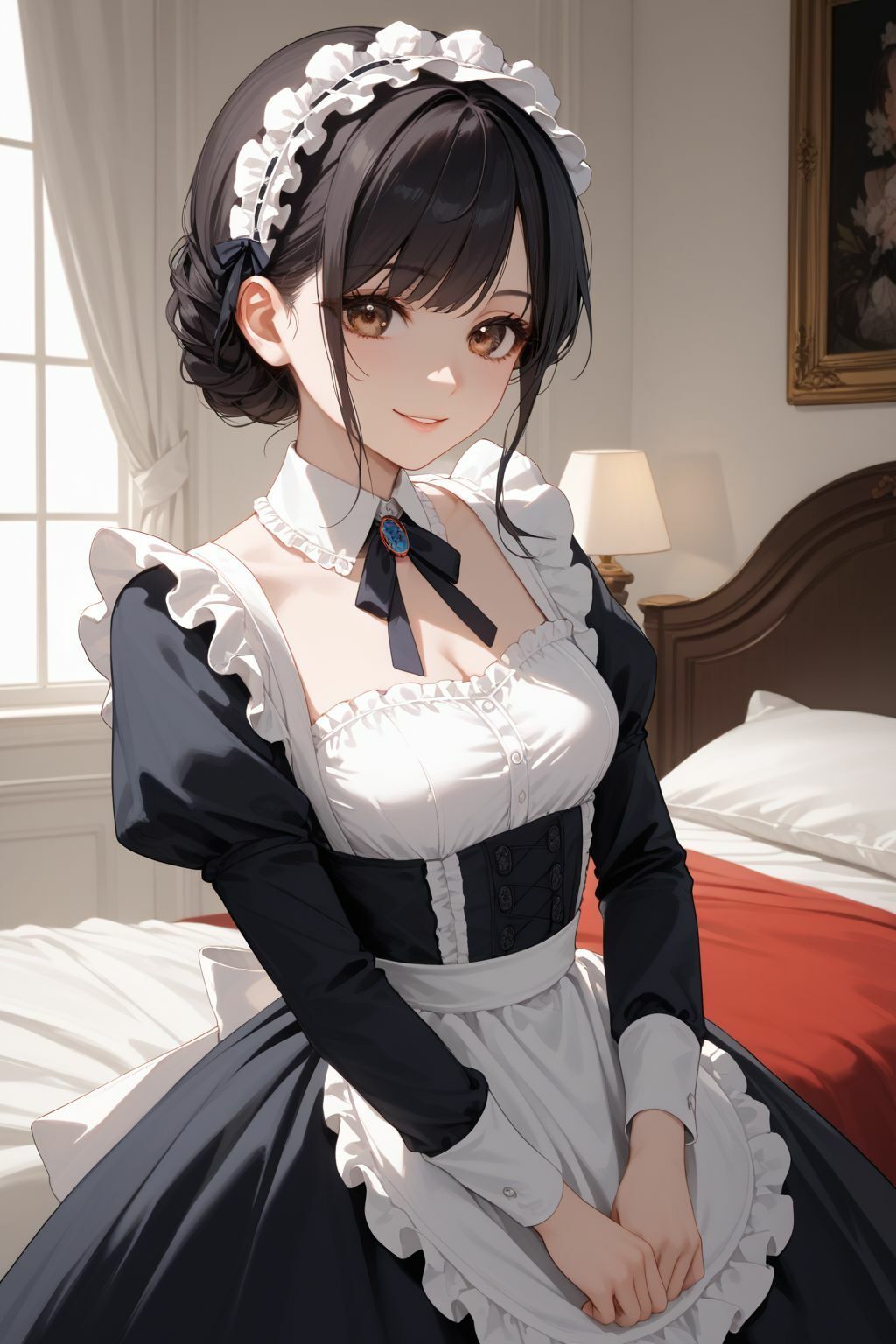 我が家のメイドがエロ過ぎてつい・・・ サンプル2ページ目