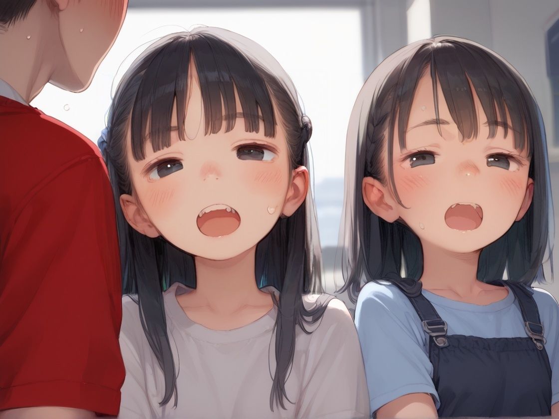 華奢な体の妹と中出し性活〜発育途中の妹をお兄ちゃんたちが我慢できずに生ハメ種付け〜 サンプル2ページ目