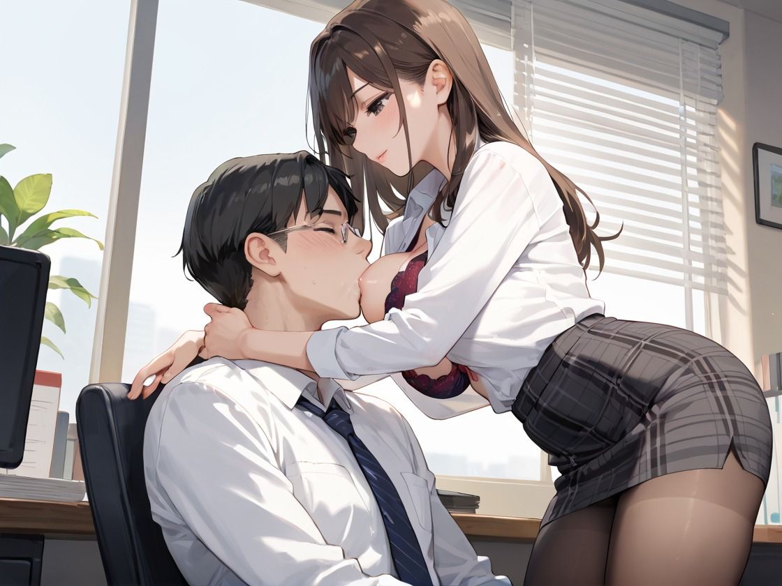 爆乳の人妻秘書が上司に寝取られ サンプル5ページ目